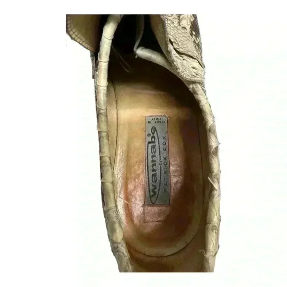 Patrick Cox  Vintage Python Shoes - Picture 5 of 9